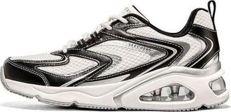 Skechers (WMNS) Skechers Tres-Air Uno Vision-airy White Black 177425-WBK
