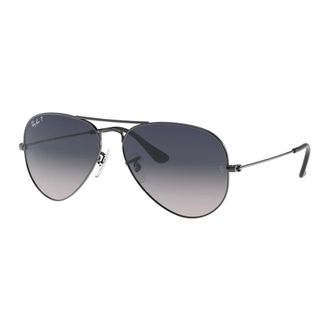 Ray-Ban Aviator Zonnebril - unisex - Accessoires - Grijs - Maat: 58 MM