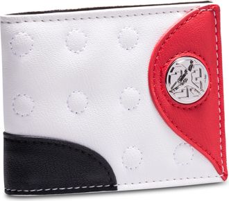 Nike Jordan Mens Jordan Air Jordan 13 Bifold Wallet in White | MA9282-001