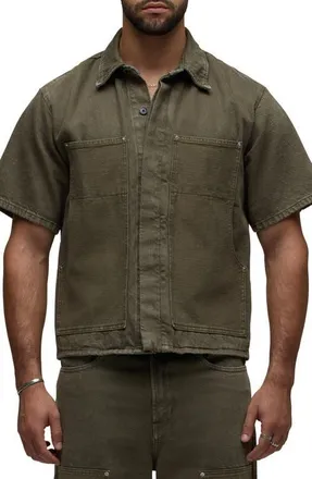 Hudson Carpenter Short Sleeve Shirt in Hillside at Nordstrom, Size Xx-Large