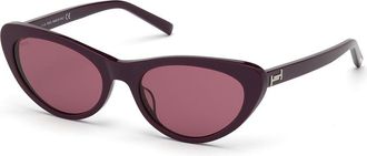 Tod's TO0266 81S Womens Sunglasses Purple Size 56