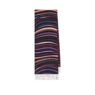 Paul Smith Winter Scarves, female, Multicolor, Size: ONE SIZE Sciarpa Swirl Misto Cachemire