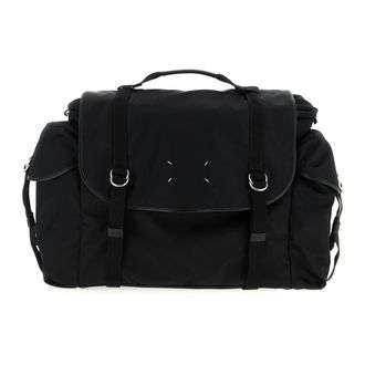 Maison Margiela Heren, Tassen, Zwart, Maat: ONE Size Leer