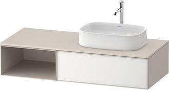 Duravit Lavabo Consola Duravit Zencha, 1300x550mm, 1 Extra&iacute;ble, 1