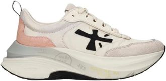 Premiata Hill Sneakers - Dames - Schoenen - Beige - Maat: 39 EU Leer