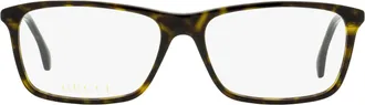 Gucci GG0553O Lightweight Acetate Eyeglasses - Dark Havana