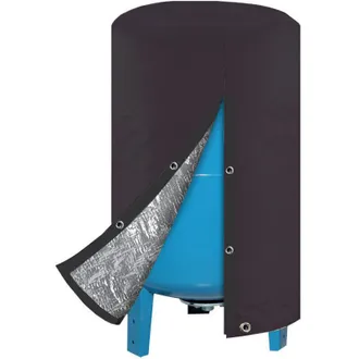 OEM Cubierta Aislante Para Recipientes A Presi&oacute;n: Cubierta Redonda De Protecci&oacute;n Antihielo De Tejido Oxford Recubierto De Aluminio, Universal Para Bombas