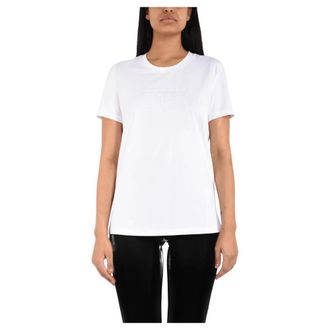Elisabetta Franchi Dames, Tops, Wit, Maat: XL Katoen