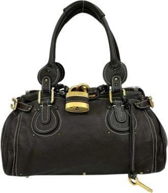 Chlo&eacute; Pre-owned Handbags, female, Brown, Size: ONE SIZE Pre-owned Handbag