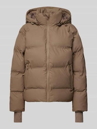 Neo Noir Neo Noir Steppjacke mit Kapuze Modell Fox in Taupe, Gr&ouml;&szlig;e XL