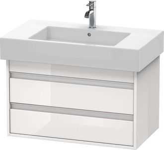 Duravit Ketho Mueble Bajo Encimera 6640, 2 Cajones, 800mm, Para - Duravit