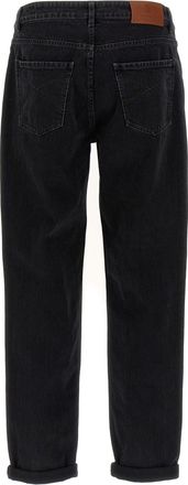 Brunello Cucinelli Relaxed Cotton Trousers - Gray