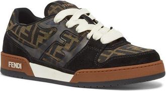 Fendi FF Match Sneaker in Nero/Tobacco at Nordstrom, Size 10