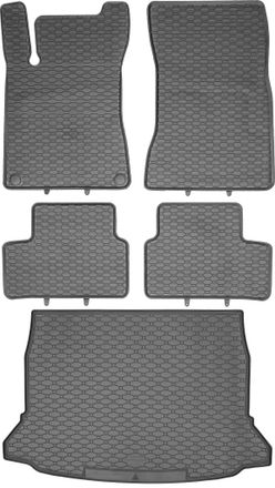 OEM Juego De Alfombrillas De Goma Para Coche Y Maletero Para Mercedes Clase A W177 Hatchback Desde Mayo De 2018