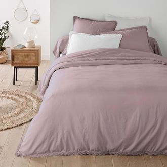 La Redoute Interieurs Dekbedovertrek in gewassen zuiver katoen Alhambra