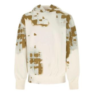A-Cold-Wall* Brush Stroke Printed Hoodie White Browm ACWMW053-SULP