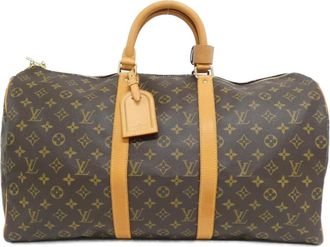 Louis Vuitton Marron Monogram Monogram Boston Bag (Pre-Owned)