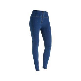 Freddy Push up WR.UP vita alta in fibra ecologica denim scuro