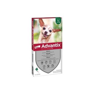 OEM Advantix Spot On 6 Pipette Cani 0- 4 Kg