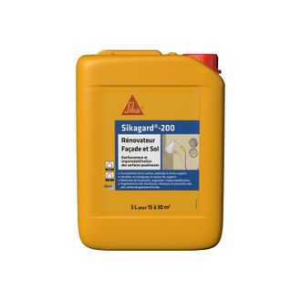 Sika Gard-200 Renovador De Fachadas Y Suelos - 5l - Sika
