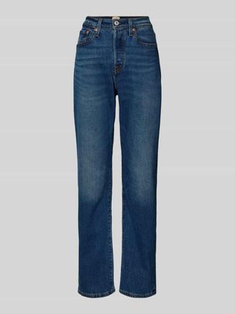 Levi's Straight Fit Jeans aus Baumwoll-Mix Modell 501 in Blau, Gr&ouml;&szlig;e 26/30