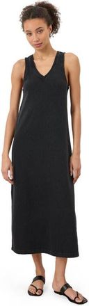 Pact Organic Cotton Weekends Tank Dress in Washed Black at Nordstrom, Size Xx-Large