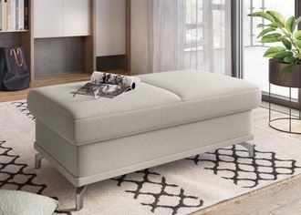 Sit&more Hocker »Cabrio, B: 113 cm« individuell zu kombinieren, Federkern