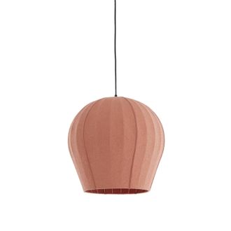 Light & Living L&aacute;mpara Colgante - Zagori - Rosa - Textil - E27 - Light&living