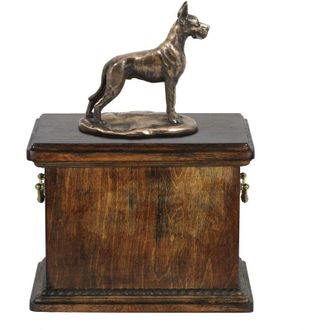 OEM Gran Dan&eacute;s I - Urna Para Cenizas De Perro, Urna Con Estatuilla, Elegante Urna De Estilo Cl&aacute;sico De La Marca Art-dog