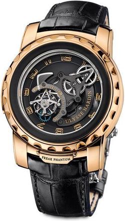 Ulysse Nardin Freak Phantom Black Dial Mens Hand Wound Watch 2086-115