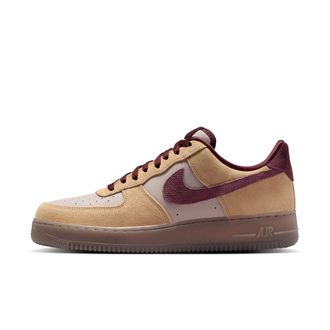 Nike Mens Air Force 1 0 Premium Shoes in Brown | IQ3408-286