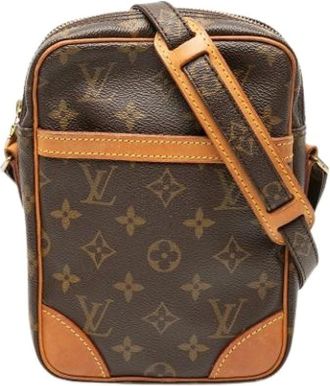 Louis Vuitton Pre-owned Cross Body Bags, female, Brown, Size: ONE SIZE Pre-owned The Danube