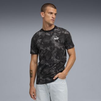 Puma T-shirt Essentials Camo da uomo, Abbigliamento, Nero, XXL
