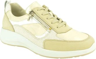 Waldl&auml;ufer Goud combi Runner N.+tiret - Dames - Sneakers - Geel - 41 1/2 EU - Schoenen