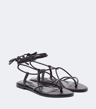 A.Emery Odine leather thong sandals