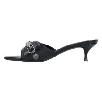 Balenciaga Dames, Schoenen, Zwart, Maat: 39 EU Leer