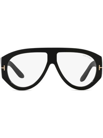 Tom Ford Eyewear FT5958-B frames - men - Acetate - 60 - Black