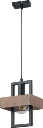 Sigma Robin L&aacute;mpara Suspendida Negro Marr&oacute;n 80 Cm