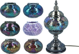 OEM L&aacute;mpara De Mesa Con Pantalla Individual Multicolor