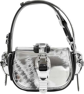 Innerraum Tassen, Dames, Grijs, ONE Size, Leer, Nano Bag