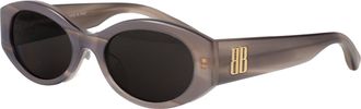 Balenciaga Womens Sunglasses Bb0477sa Grey Acetate