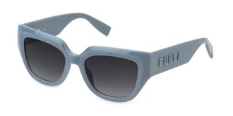 Furla SFU809V 04GT Mens Sunglasses Grey Size 53