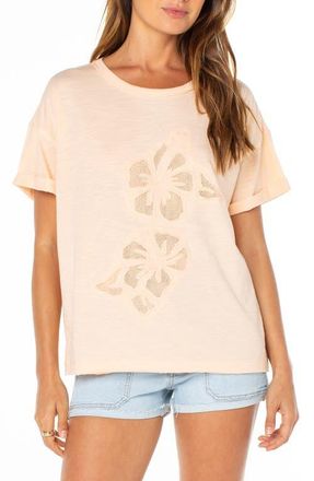 Roxy Sunset Sessions Graphic T-Shirt in Tropical Peach at Nordstrom, Size X-Small