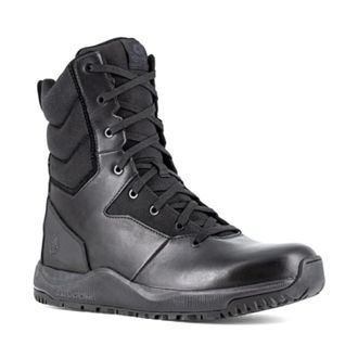 Volcom Mens Volcom Street Shield VM30705 W Black Leather 8 Tactical Work Boots VER871