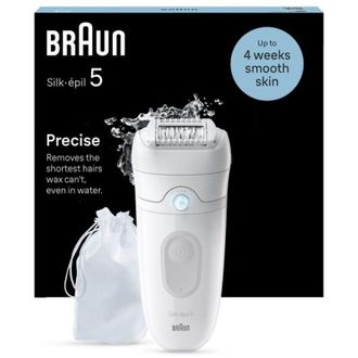 Braun Depiladora Braun Silk Epil Series 5 5-030/ Con Bater&iacute;a/ 4 Accesorios