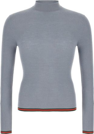 Gucci Turtlenecks, male, Gray, Size: XL Turtlenecks