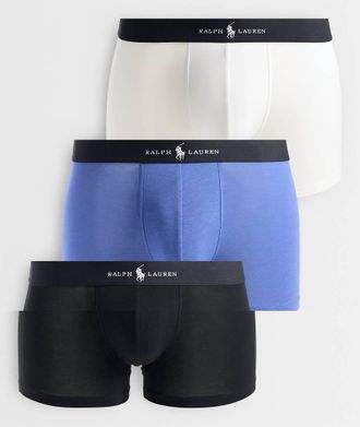 Polo Ralph Lauren boxer classici con elastico logato, confezione da 3, navy multicolore-blu navy
