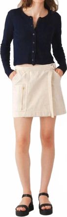 PRAIRIE UNDERGROUND Pretty In Pointelle Long Sleeve Top In Midnight