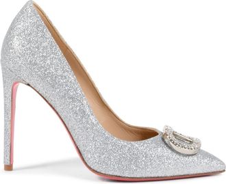 Dee Ocleppo Glitter Fabric Pump