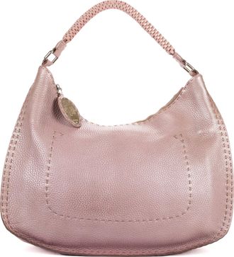 Fendi Pre-owned Womens Selleria Hobo Shoulder Bag - Purple - One Size
